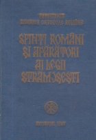 Sfinti romani aparatori legii stramosesti