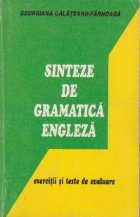 Sinteze gramatica engleza Exercitii teste