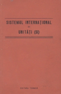 Sistemul international de unitati (SI)