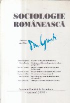 Sociologie romaneasca, Nr. 2/1999