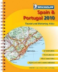 Spain and Portugal 2010 Atlas A4 Spiral