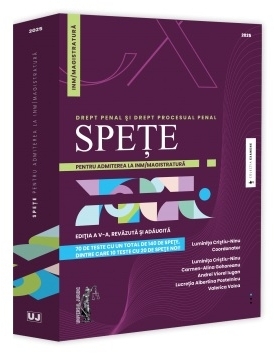 Speţe pentru admiterea la INM/magistratură : drept penal şi drept procesual penal