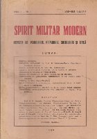 Spirit Militar Modern Noembrie Ianuarie