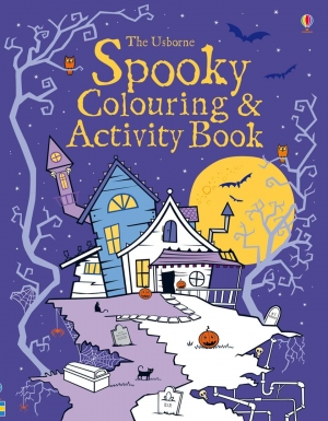Spooky colouring and activity book