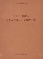 Stabilirea ecuatiilor chimice