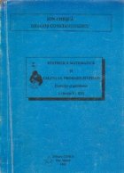 Statistica matematica calculul probabilitatilor Exercitii