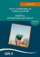 Statut personal si nationalitate in dreptul international privat