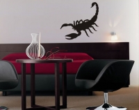 Sticker decorativ Scorpion 40x71
