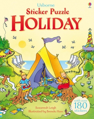 Sticker puzzle holiday
