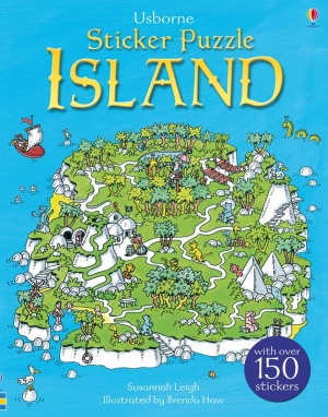 Sticker puzzle island