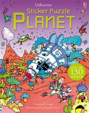Sticker puzzle planet