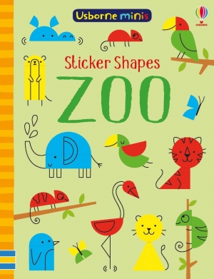 Sticker shapes zoo