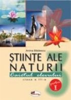 Stiinte ale naturii Caietul elevului