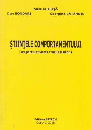 Stiintele comportamentului. Curs pentru studentii anului I Medicina