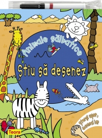 Stiu sa desenez - Animale salbatice