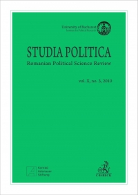 Studia Politica. Romanian Political Science Review, vol. X, no. 3, 2010