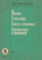 Studii cercetari calcul economic cibernetica