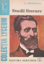 Studii literare Ibraileanu)