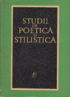 coperta Studii de poetica si stilistica