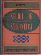 coperta Studii de stilistica (Tudor Vianu)
