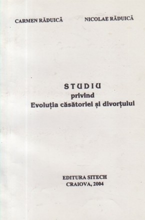 Studiu privind Evolutia casatoriei si divortului