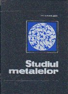 Studiul metalelor (Trusculescu)