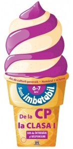 Sunt Imbatabil 6-7 ani. Editie Inghetata. Joc de cultura generala de la clasa pregatitoare la clasa I. 300 de intrebari si raspunsuri