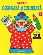Super deseneaza coloreaza (contine 128