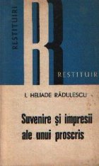 Suvenire impresii ale unui proscris