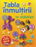 Tabla inmultirii cu abtibilduri (cu un poster gigant si stelute recompensa)