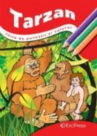 Tarzan - Carte de povestit si colorat