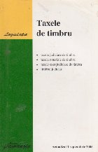 coperta Taxele de timbru. Actualizat 1 septembrie 2006