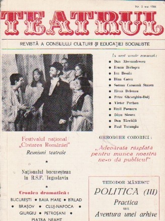 Teatrul, nr. 5, 1986