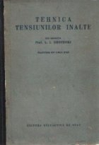 Tehnica tensiunilor inalte