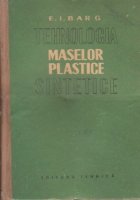 Tehnologia maselor plastice sintetice