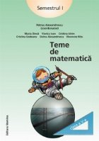 Teme de matematica - clasa a V-a, semestrul 1