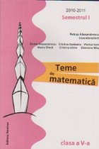 Teme matematica (clasa semestrul 2010