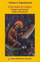 coperta Teologie si limba - teologie experimentala, limba conventionala