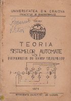 Teoria sistemelor automate, Volumul I, Introducere in teoria sistemelor
