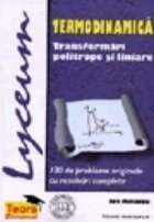 Termodinamica Transformari politrope liniare