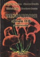 Teste biologie Clasele Bacalaureat