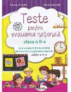 Teste de evaluare nationala clasa a II-a. Comunicare in limba romana + Matematica si explorarea mediului