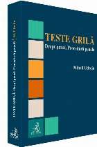 Teste grila Drept penal Procedura