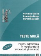 Teste grila pentru admiterea magistratura