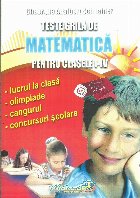 Teste grila matematica pentru clasele