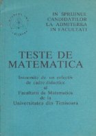Teste de Matematica