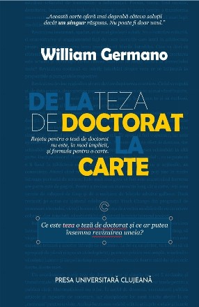 De la teza de doctorat la carte