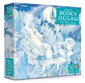 The Snow Queen picture book and jigsaw