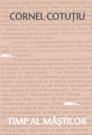 Timp al măştilor : pagini nonfictive