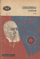 Titu Maiorescu - Critice, Volumul al II-lea